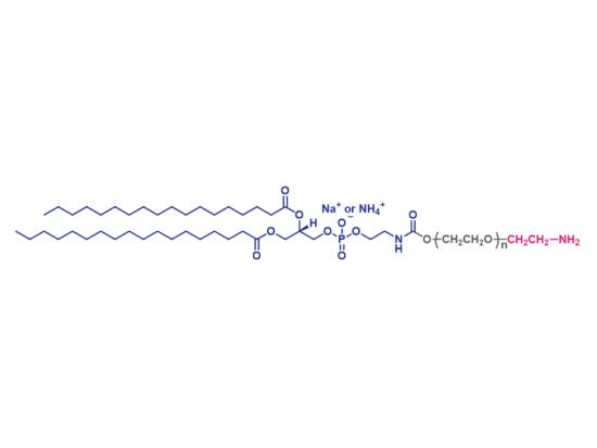 α-Amino-ω-distearoyl-sn-glycero-3-phosphoethanolamino poly(ethylene glycol) [DSPE-PEG-NH2] 