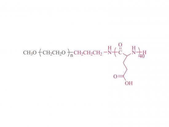 Methoxypoly(ethylene glycol)-block-poly(glutamic acid) [mPEG-P(Glu)40] 