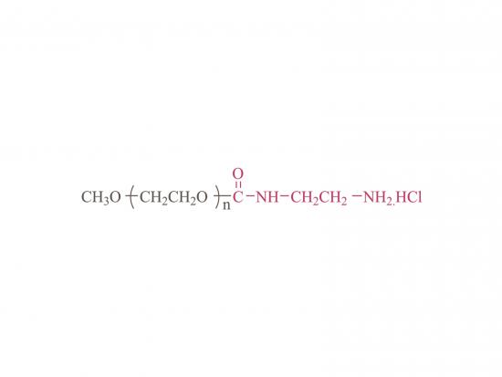 Methoxypoly(ethylene glycol) amine hydrochloride salt [mPEG-NH2.HCl (ethylene diamine)] 