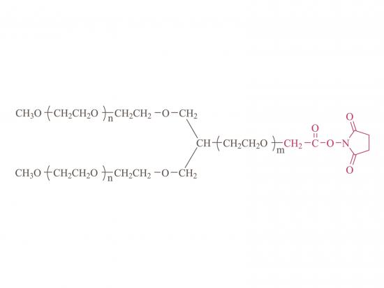 Y-shape poly(ethylene glycol) succinimidyl carboxymethyl ester(Y1PT02) [Y-shape PEG-SCM] 