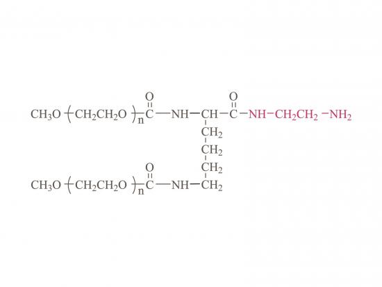 2-arm Methoxypoly(ethylene glycol) amine(LYS01) [2-arm PEG-NH2(LYS01)] 