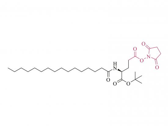 Nα-Palmitoyl-(L)-glutamic acid-γ-succinimidyl-α-tert-butyl ester