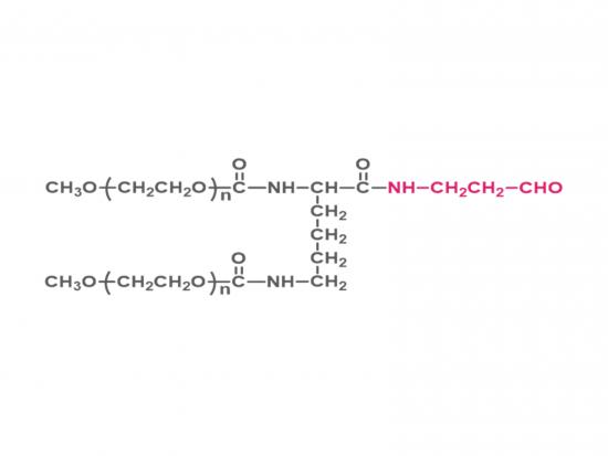 2-arm Methoxypoly(ethylene glycol) propionaldehyde(LYS01)