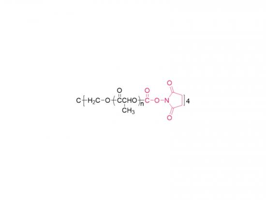 4-arm Poly(lactic acid) succinimidyl carbonate 