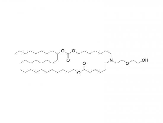 undecyl 6-((7-(((heptadecan-9-yloxy)carbonyl)oxy)heptyl)(2-(2-hydroxyethoxy)ethyl)amino)hexanoate [HUO Analogue-2] 