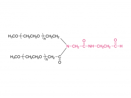 2-arm Methoxypoly(ethylene glycol) propionaldehyde(GLY01) [2-arm PEG-CHO(GLY01)] 