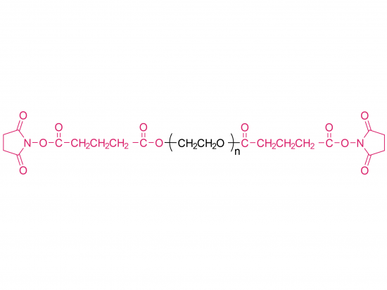 α,ω-Disuccinimidyl glutaratyl poly(ethylene glycol) [SG-PEG-SG] 