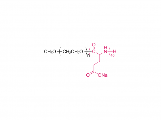 Methoxypoly(ethylene glycol)-block-poly(sodium glutamate)(ester) 