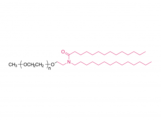 Methoxypoly(ethylene glycol) -N-tetradecyltetradecanamide [mPEG-DTA-1] 