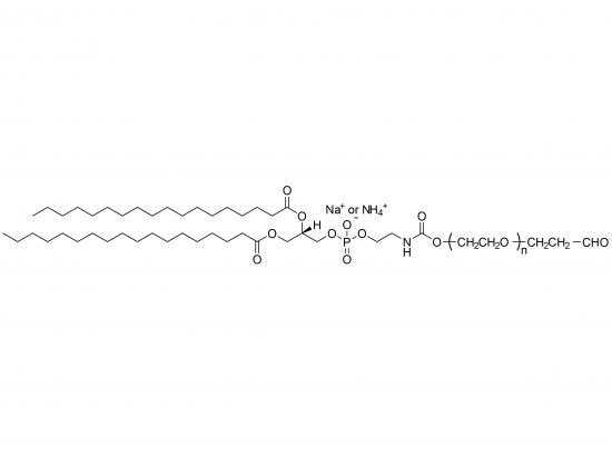 α-Aldehyde-ω-distearoyl-sn-glycero-3-phosphoethanolamino poly(ethylene glycol) [DSPE-PEG-CHO] 
