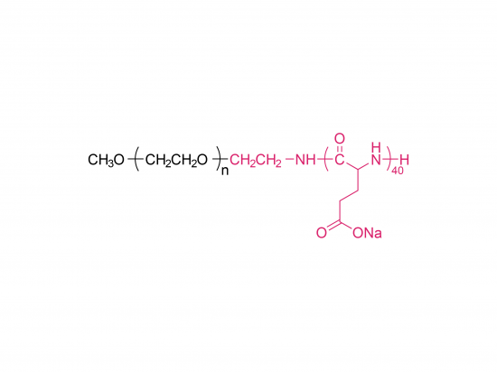 mPEG-P(Glu)40(ethylamine)