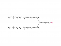 2-arm Methoxypoly (ethylene glycol) azide (PT02)