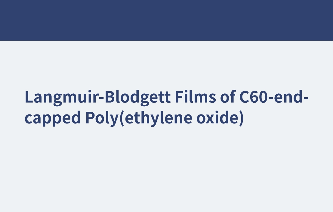 Langmuir-Blodgett Films of C60-end-capped Poly(ethylene oxide)