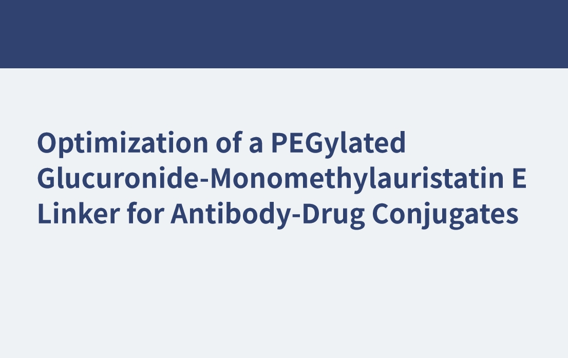 Optimization of a PEGylated Glucuronide-Monomethylauristatin E Linker for Antibody-Drug Conjugates
