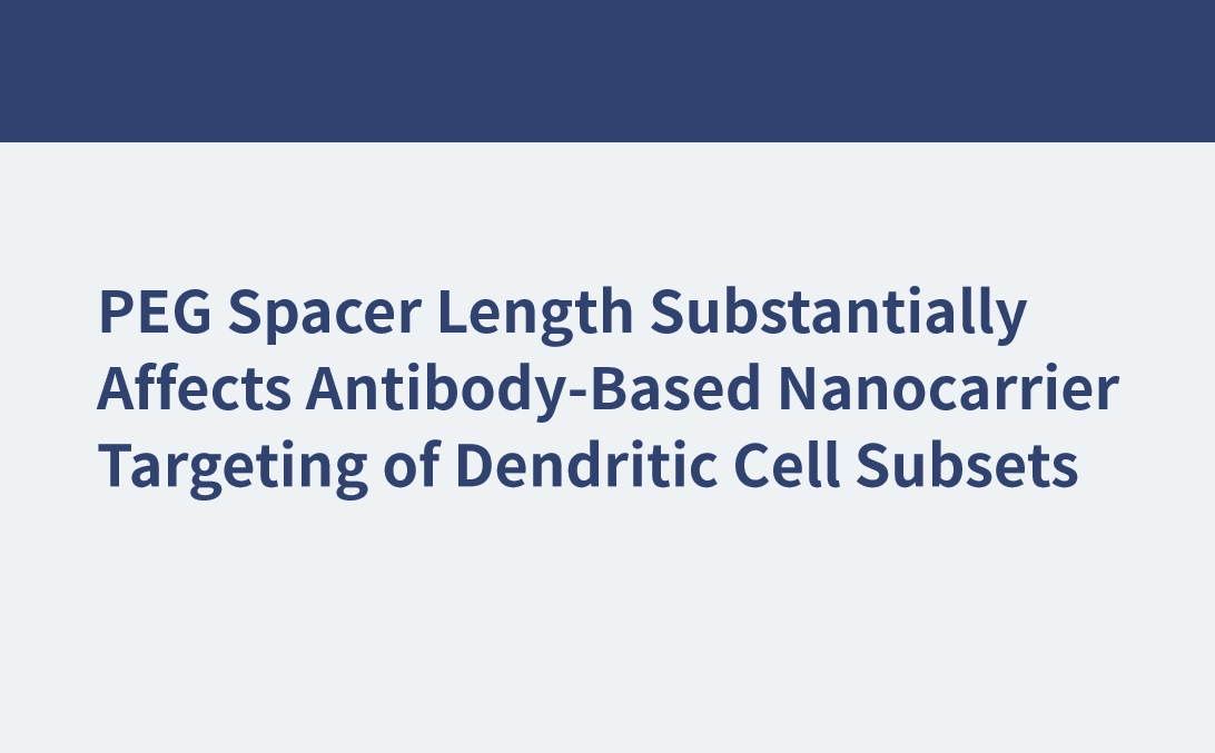 PEG Spacer Length Substantially Affects Antibody-Based Nanocarrier Targeting of Dendritic Cell Subsets
