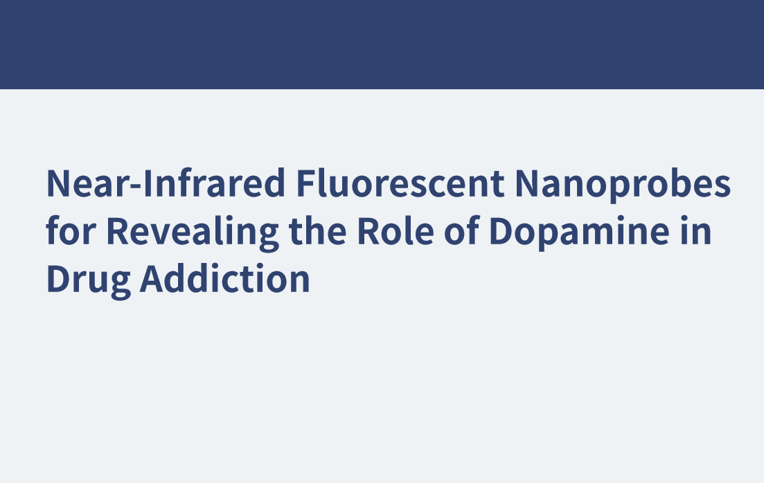 Near-Infrared Fluorescent Nanoprobes for Revealing the Role of Dopamine in Drug Addiction